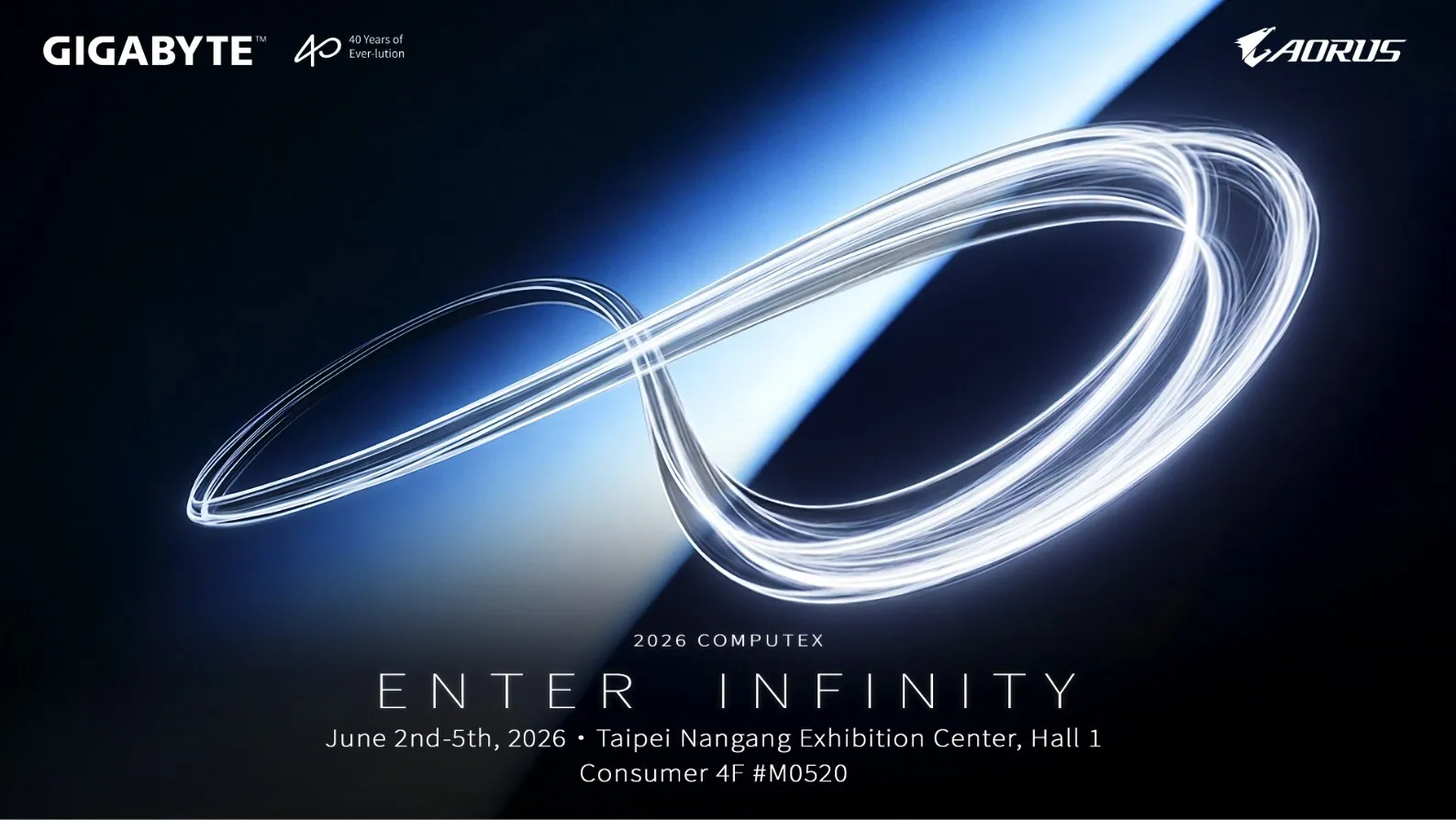 GIGABYTE Brings ENTER INFINITY to COMPUTEX 2026, Previewing Its AI Ecosystem and Immersive Computing Experiences