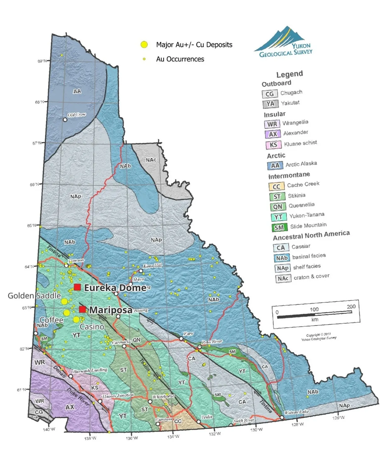 Labrador Gold Announces Option Agreement with Pacific Ridge to Acquire Mariposa and Eureka Dome Gold Projects in the Prolific White Gold District, Yukon
