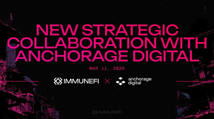 Anchorage Digital Ventures Makes Strategic Portfolio Company Purchase of $IMU to Strengthen Institutional Onchain Security